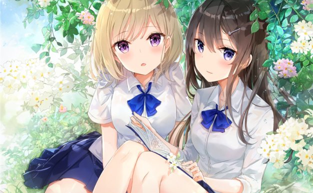 日本画师ふーみFuumi青春气息少女原画插画图集壁纸美术图片素材