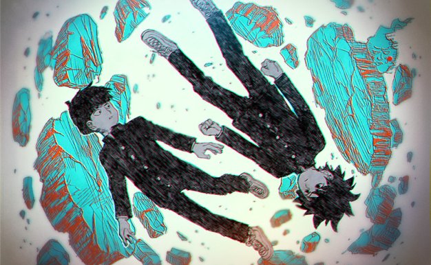 动漫灵能百分百P站pixiv同人图集原画插画CG壁纸图片素材美术资料
