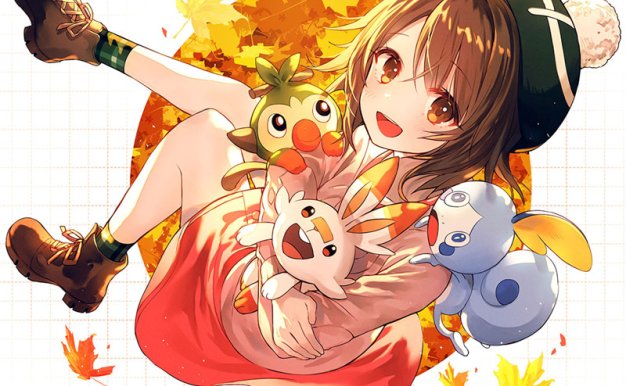 精灵宝可梦角色小悠悠莉同人图集原画插画壁纸图片素材 美术资料