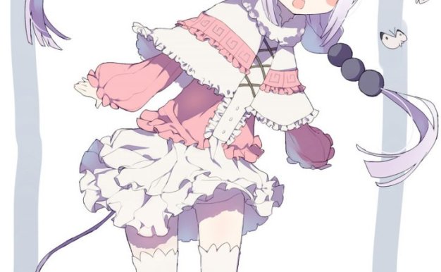 动漫小林家的龙女仆角色康娜同人图集原画插画壁纸CG美术图片素材