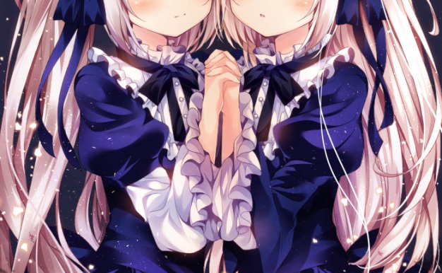 动漫二次元萌系猫耳娘少女主题图集原画插画CG壁纸 美术图片素材