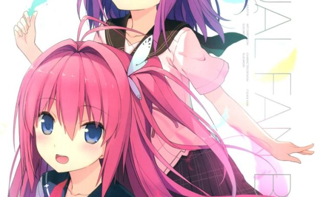 游戏苍之彼方的四重奏画集图集设定资料集图片素材 美术绘画资料