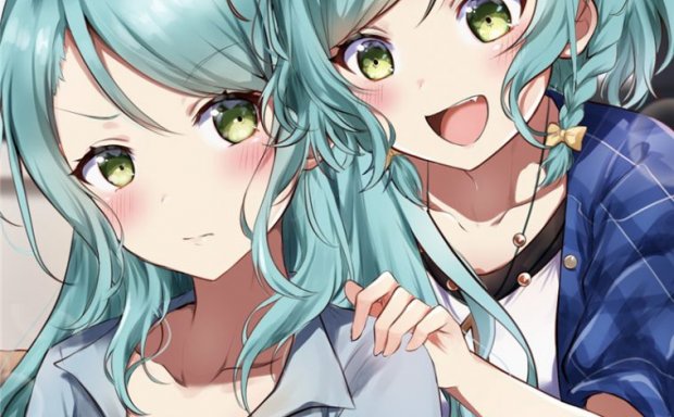 bang dream冰川姐妹同人图集原画插画壁纸图片素材图包美术资料