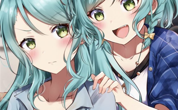 BanG Dream冰川姐妹同人图集原画插画壁纸图片素材图包美术资料