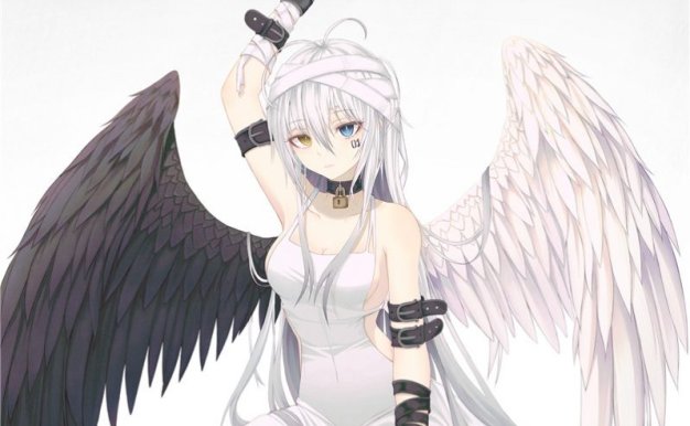 动漫日系插画绷带元素角色少女图集画集原画壁纸图片素材美术资料