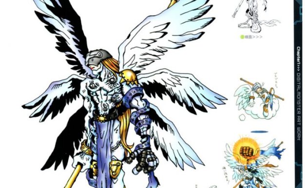 数码宝贝20周年纪念画集设定集图鉴原画图片素材美术资料