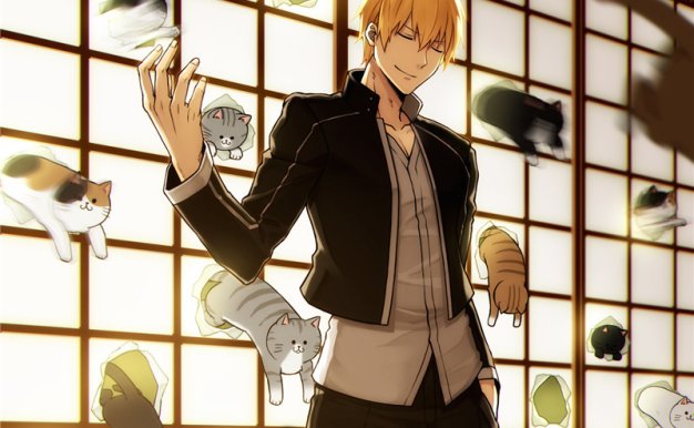 fate金闪闪吉尔伽美什壁纸图包原画插画素材P站同人图合集