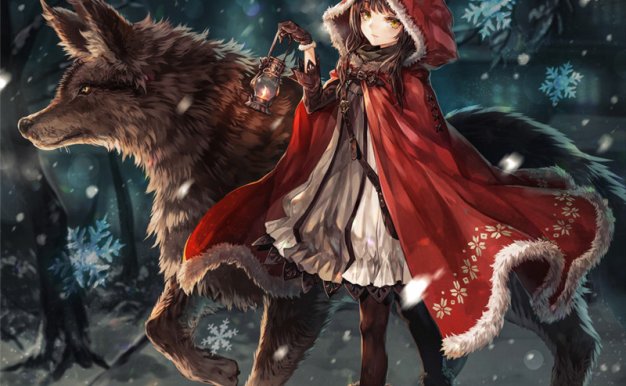 P站画师sena作品图包合集 黑灰暗色系原画插画[78P]