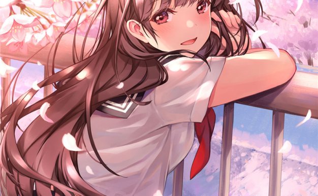 动漫水手服JK少女壁纸图包原画插画素材P站同人图合集动漫图