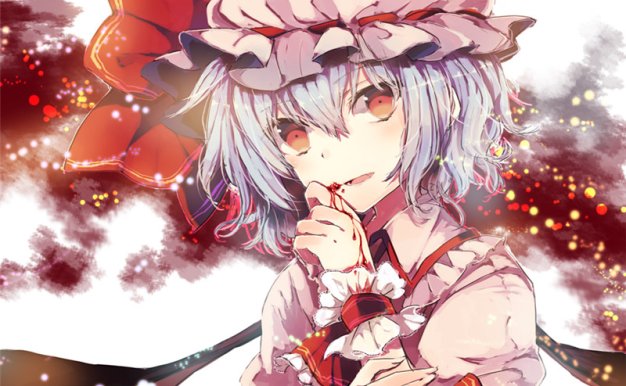 东方project蕾米莉亚·斯卡蕾特壁纸图包原画插画素材P站同人图合集