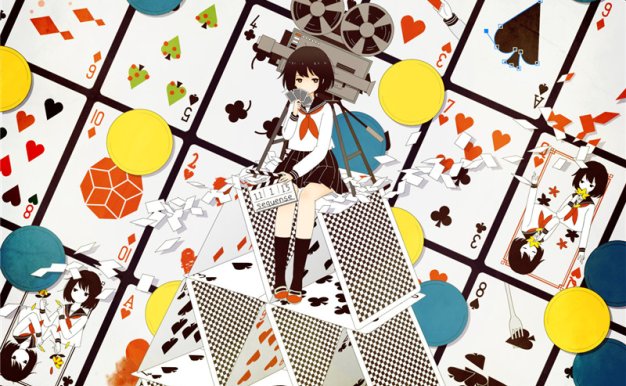 P站画师佐藤おどり作品图包合集 奇思幻想小元素原画插画超清动漫壁纸