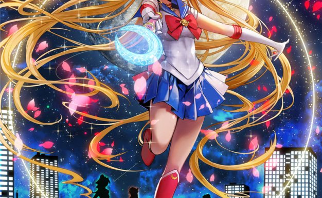 美少女战士月野兔壁纸图包原画插画素材P站同人图合集