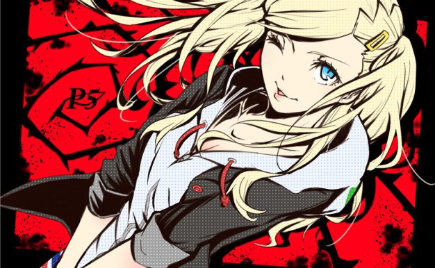 女神异闻录5高卷杏壁纸图包原画插画素材P站同人图合集