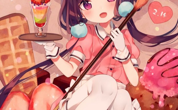 动漫调教咖啡厅壁纸图包原画插画素材P站同人图合集