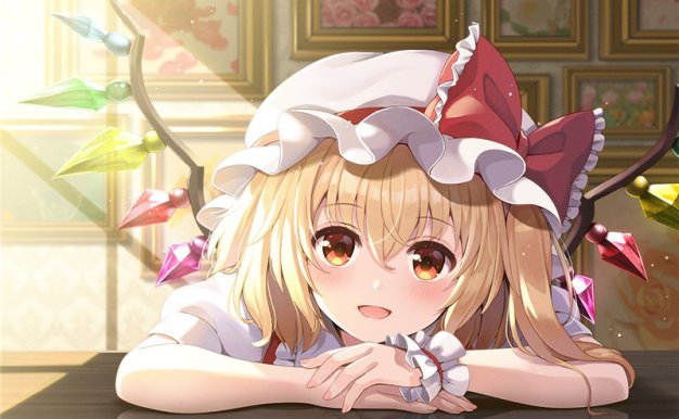 东方project芙兰朵露·斯卡蕾特壁纸图包原画插画素材P站同人图合集