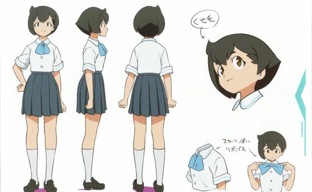 动漫动物新世代角色人物公式设定集资料画集
