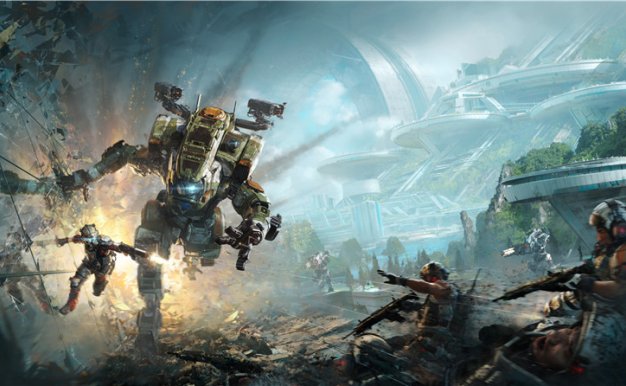 游戏泰坦陨落2 4K超清壁纸设定集原画