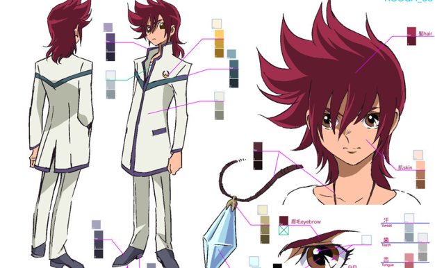 动漫圣斗士星矢动画线稿原画集角色设计参考资料圣衣分解图片素材