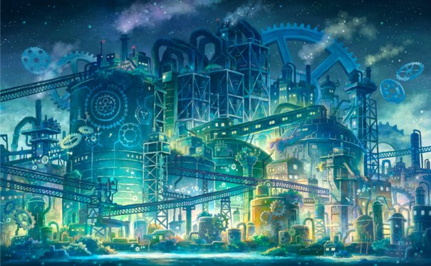 P站画师けみ猫作品图包合集 童话场景风景建筑设计原画插画 pid864706