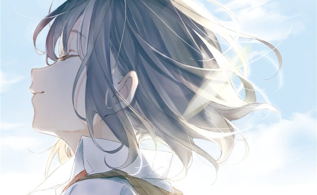 二次元少女侧脸壁纸图包原画插画素材P站同人图合集