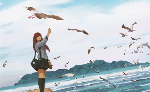 美国画师snatti作品集 光影绘画场景透视原画插画壁纸图片素材