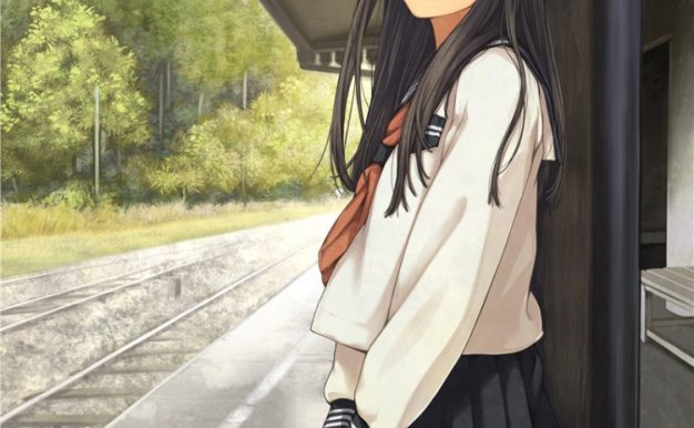 日本画师加茂插画作品合集 清纯JK少女校服主题原画插画