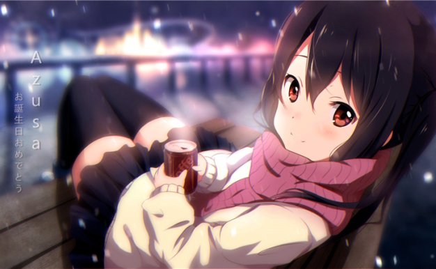 轻音少女中野梓壁纸图包原画插画素材P站同人图合集