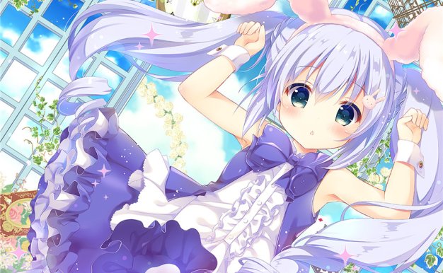 动漫二次元兔耳娘壁纸图包原画插画素材P站同人图合集