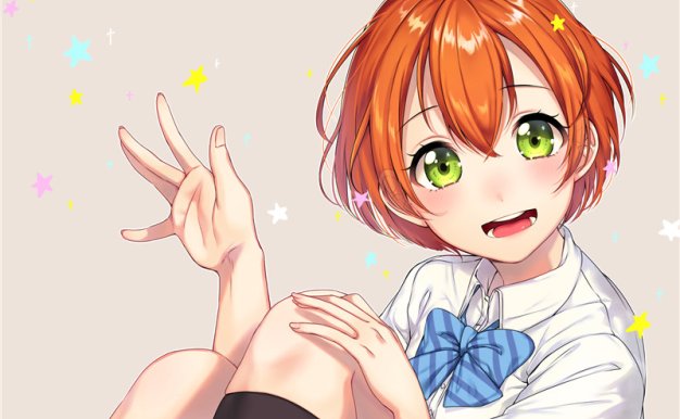 LoveLive星空凛壁纸图包原画插画素材P站同人图合集