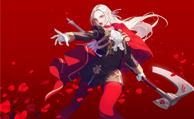 游戏火焰之纹章：风花雪月壁纸图包原画插画素材P站同人图合集