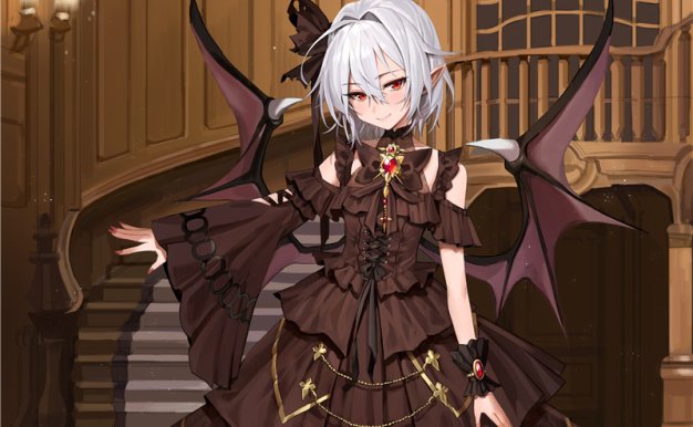 二次元吸血鬼少女壁纸图包原画插画素材P站同人图合集