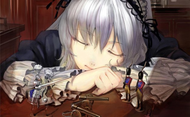 蔷薇少女水银灯壁纸图包原画插画素材P站同人图合集