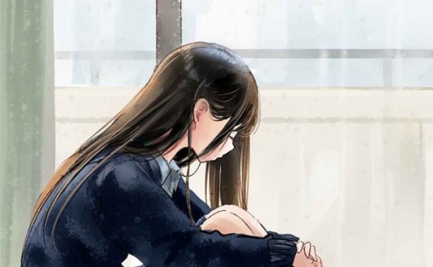 动漫抱膝坐姿势壁纸图包原画插画素材P站同人图合集