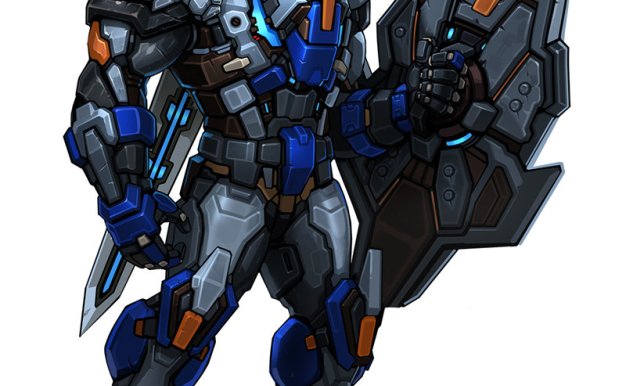 韩国画师Junq Jeon游戏人物角色设计原画立绘 素材