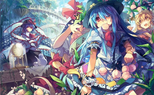 东方project系列比那名居天子同人图集原画插画壁纸