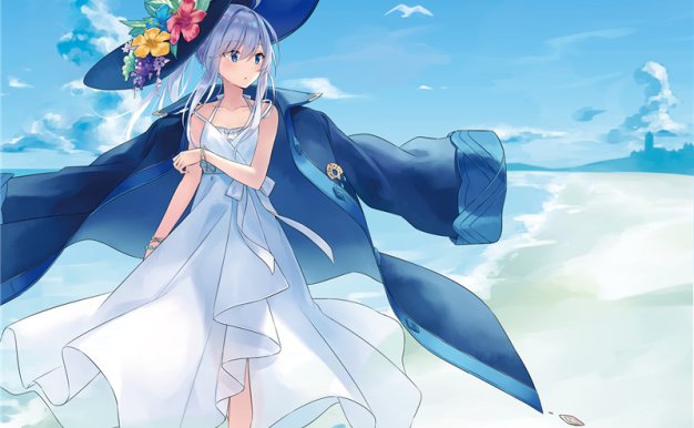 动漫魔女之旅壁纸图包原画插画素材P站同人图合集