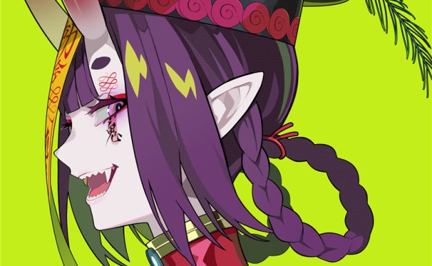 FGO系列角色酒呑童子同人图集原画插画壁纸