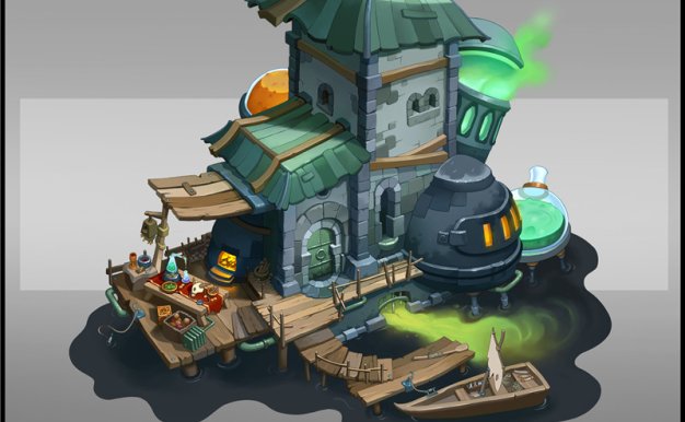 设计师Sebastian Wagner游戏人物场景怪物设计原画