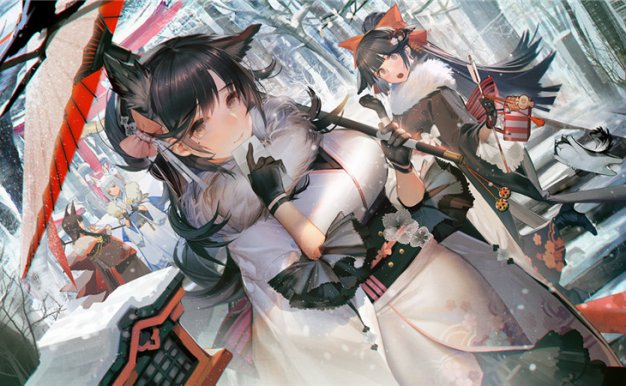 碧蓝航线角色爱宕同人图集