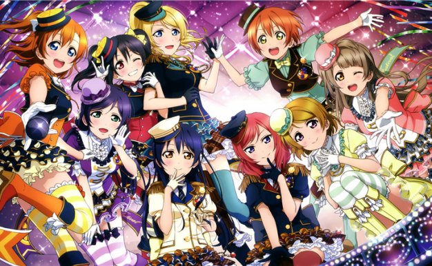 LoveLive学园偶像祭角色人物官方原画插画集