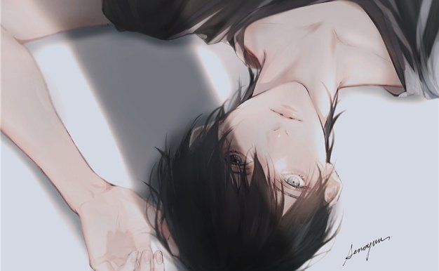 日系插画三白眼人物的描绘图集插画壁纸绘画参考美术素材