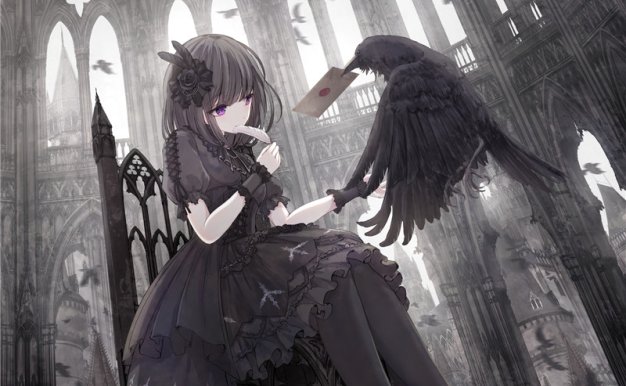 P站画师MISSILE228灰暗少女风格插画壁纸作品合集