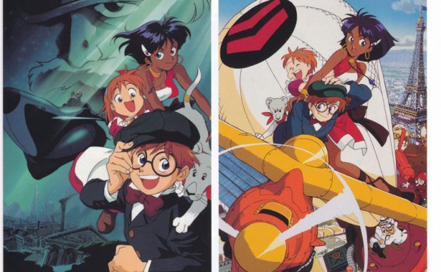 蓝宝石之谜动画原画人物设计线稿设定集