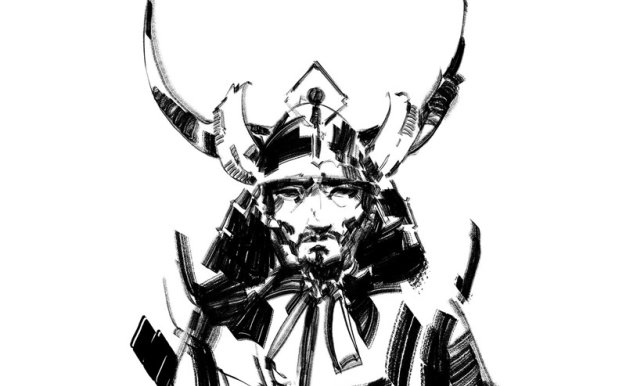 艺术家richard anderson黑白速写作品合集