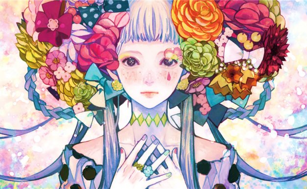 雀斑少女萌属性主题插画原画CG高清壁纸日系画集图片素材