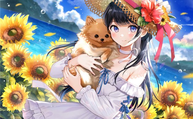 画师西沢插画作品合集P站pixiv原画高清壁纸图片素材合集