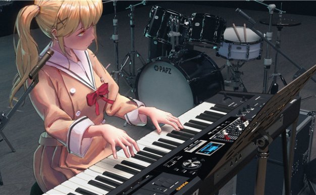 动漫BanG Dream系列角色市谷有咲同人图集原画插画壁纸图片素材