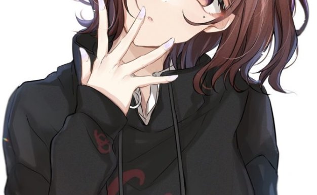 动漫日式插画少女发夹萌属性图集原画插画高清壁纸绘画图片素材