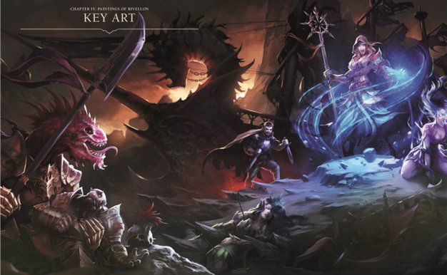 游戏神界3系列美术艺术设定集 人物场景道具设计参考图例图片素材