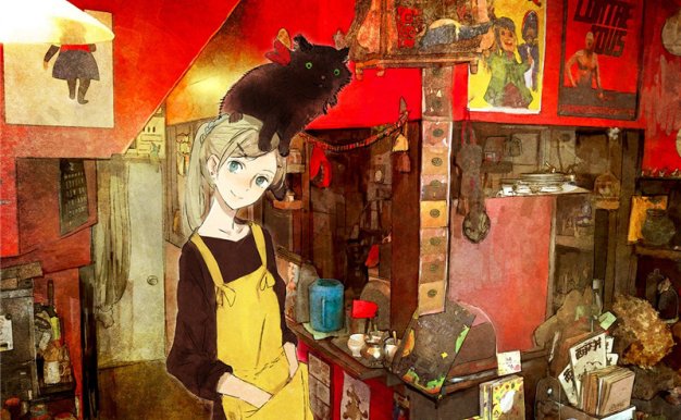 画师toi8奇幻风格人物设计原画日式插画作品合集壁纸绘画图片素材